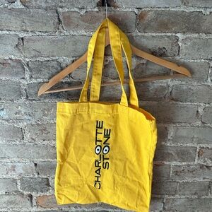 Charlotte Stone Vibrant Yellow Tote